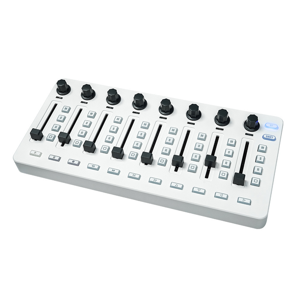Audio And Music Mixer - MIDI 컨트롤러 믹서, 8개의 엔코더, 소프트웨어