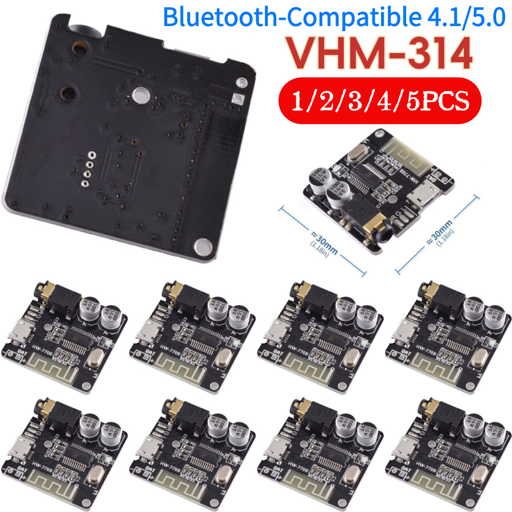 Audio Music To Mp3 - 1-5PCS 3.7-5V VHM-314 블루투스 오디오 수신기